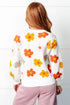 Falling Flowers Floral Sweater - LISA MARIE BOUTIQUE - Tops - Small -