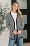 Finagle Your Way Striped Cardigan - LISA MARIE BOUTIQUE - Womens - Small -