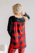 Fireside Checks Long Sleeve - LISA MARIE BOUTIQUE - S -