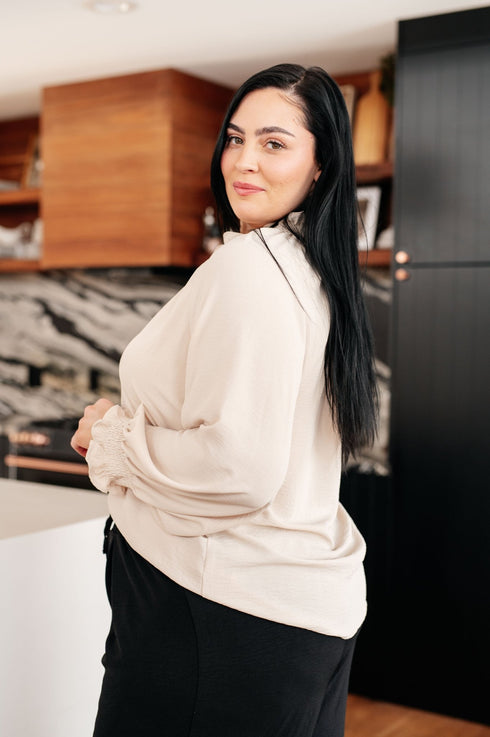 For You I Do Button Up Blouse - LISA MARIE BOUTIQUE - Tops - Small -