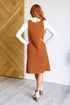 Free Falling Quilted Midi Dress - LISA MARIE BOUTIQUE - Dresses - Small -