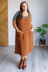 Free Falling Quilted Midi Dress - LISA MARIE BOUTIQUE - Dresses - Small -