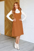 Free Falling Quilted Midi Dress - LISA MARIE BOUTIQUE - Dresses - Small -