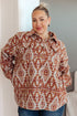Gather Round Aztec Shacket - LISA MARIE BOUTIQUE - Layers - Small -