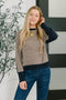 Give Me a Call Color Block Pullover - LISA MARIE BOUTIQUE - Womens - Small -