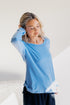 Glacier Wave Long Sleeve - LISA MARIE BOUTIQUE - S -