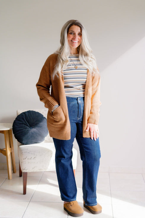 Golden Dusk Cardigan - LISA MARIE BOUTIQUE - S -