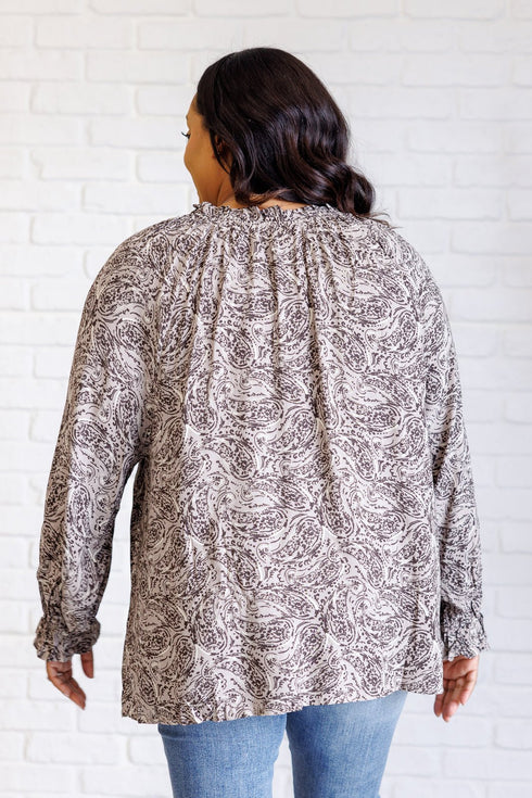 Grow Next To Me Blouse - LISA MARIE BOUTIQUE - Blouses - Small -