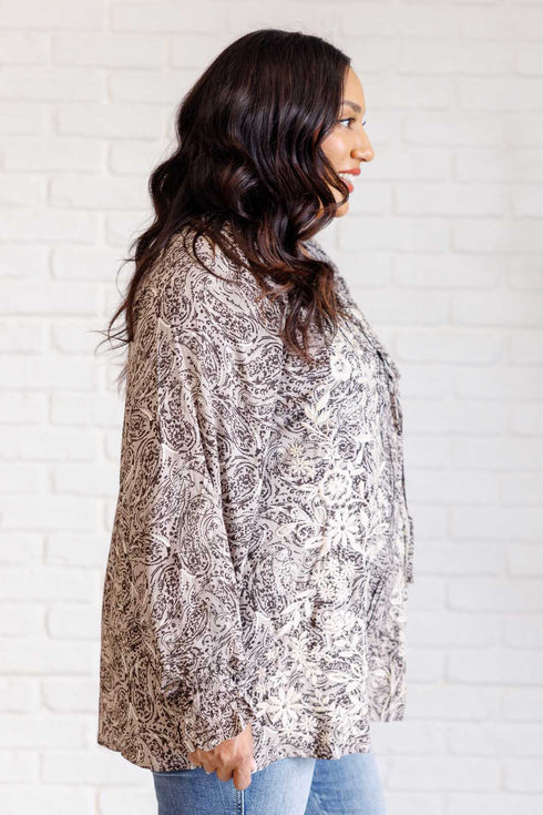 Grow Next To Me Blouse - LISA MARIE BOUTIQUE - Blouses - Small -