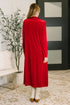 Happy Hours Long Velvet Cardigan - LISA MARIE BOUTIQUE - Womens - Small -