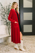 Happy Hours Long Velvet Cardigan - LISA MARIE BOUTIQUE - Womens - Small -