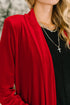 Happy Hours Long Velvet Cardigan - LISA MARIE BOUTIQUE - Womens - Small -