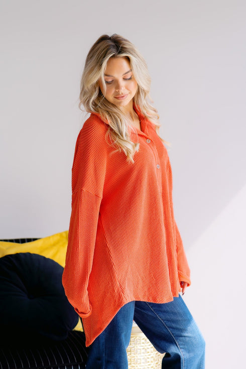 Harvest Hex Cardigan - LISA MARIE BOUTIQUE - S -