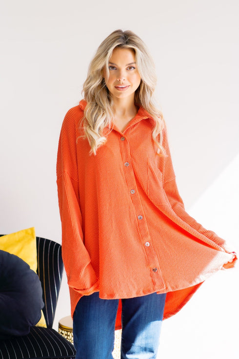 Harvest Hex Cardigan - LISA MARIE BOUTIQUE - S -