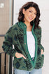 High Perspective Geometric Fleece Jacket - LISA MARIE BOUTIQUE - Layers - Small -