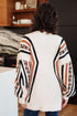 Holding On Aztec Print Cardigan - LISA MARIE BOUTIQUE - Layers - Small -