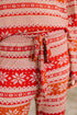 Holly's Jolly Pajama Top and Bottom Set - LISA MARIE BOUTIQUE - Womens - Small -