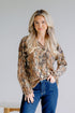 Honey Haze Blouse - LISA MARIE BOUTIQUE - S -