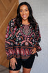 I Feel That Peasant Blouse - LISA MARIE BOUTIQUE - Blouses - Small -