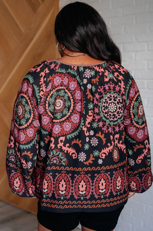 I Feel That Peasant Blouse - LISA MARIE BOUTIQUE - Blouses - Small -