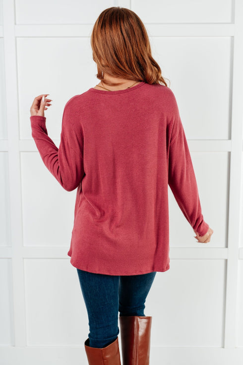 If I'm Picking Long Sleeve Top - LISA MARIE BOUTIQUE - Tops - Small -