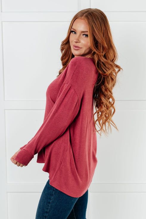If I'm Picking Long Sleeve Top - LISA MARIE BOUTIQUE - Tops - Small -