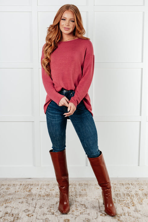 If I'm Picking Long Sleeve Top - LISA MARIE BOUTIQUE - Tops - Small -
