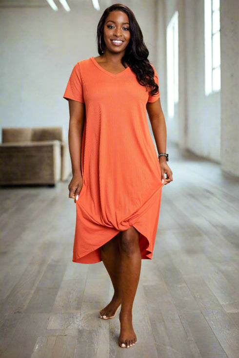 Tied To You - Midi Dress