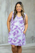 Stormy Summer Skies - Swing Dress