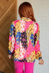 In The Wild Animal Print Blouse - LISA MARIE BOUTIQUE - Blouses - Small -