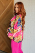 In The Wild Animal Print Blouse - LISA MARIE BOUTIQUE - Blouses - Small -
