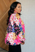 In The Wild Animal Print Blouse - LISA MARIE BOUTIQUE - Blouses - Small -