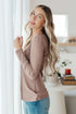 Indeed You Do Long Sleeve V - Neck Top - LISA MARIE BOUTIQUE - Tops - Small -
