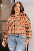Is It Really Oversized Plaid Button Up - LISA MARIE BOUTIQUE - Tops - Small -