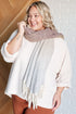 Ivory Thoughts Chenille Blouse - LISA MARIE BOUTIQUE - Tops - Small -