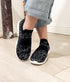 Jia Knit Sneaker in Black