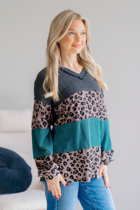 Jolly Jungle Knit - LISA MARIE BOUTIQUE - S -