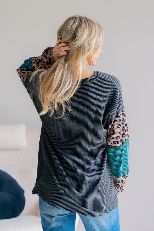 Jolly Jungle Knit - LISA MARIE BOUTIQUE - S -