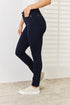 Judy Blue Full Size Garment Dyed Tummy Control Skinny Jeans - LISA MARIE BOUTIQUE - NAVY - 0 -