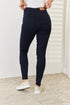 Judy Blue Full Size Garment Dyed Tummy Control Skinny Jeans - LISA MARIE BOUTIQUE - NAVY - 0 -