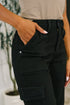 Judy Blue Keira High Waist Cargo Wide in Black - LISA MARIE BOUTIQUE - Womens - 0/24 -