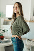 Just a Casual Crop Pullover - LISA MARIE BOUTIQUE - Tops - Small -