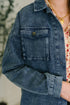 Just In Case Mineral Wash Shacket - LISA MARIE BOUTIQUE - Layers - Small -