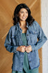 Just In Case Mineral Wash Shacket - LISA MARIE BOUTIQUE - Layers - Small -