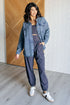 Just In Case Mineral Wash Shacket - LISA MARIE BOUTIQUE - Layers - Small -