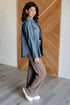 Just In Case Mineral Wash Shacket - LISA MARIE BOUTIQUE - Layers - Small -