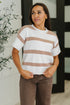Knit & Known Drop Shoulder Sweater Knit Top - LISA MARIE BOUTIQUE - Womens - Small -
