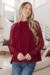 Lace on My Sleeves Blouse - LISA MARIE BOUTIQUE - Tops - Small -