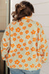 Love It Don't Leave It Floral Fleece Jacket - LISA MARIE BOUTIQUE - Layers - Small -