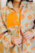 Love It Don't Leave It Floral Fleece Jacket - LISA MARIE BOUTIQUE - Layers - Small -